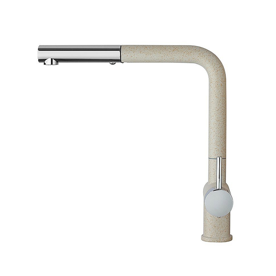 Смеситель для кухни PAINI Cox HD94566CR1KM бежевый гранит купить в интернет-магазине сантехники Sanbest