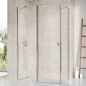 Душевой уголок Ravak Chrome CRV2 100x120 стекло прозрачное/профиль хром купить в интернет-магазине Sanbest