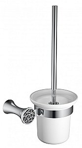 Ершик для унитаза CeramaLux Virginia 94313A хром купить в интернет-магазине сантехники Sanbest