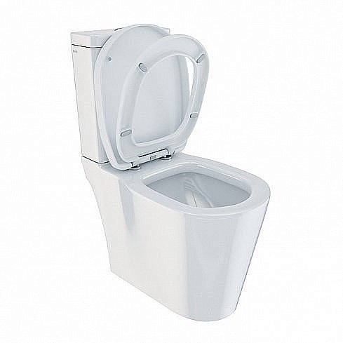 Унитаз-компакт IDDIS Calipso CAL2DSEi24 с бачком, с крышкой микролифт купить в интернет-магазине Sanbest