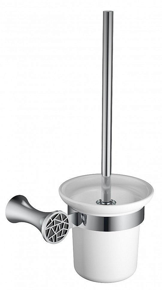 Ершик для унитаза CeramaLux Virginia 94313A хром купить в интернет-магазине сантехники Sanbest