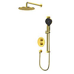 Душевая система WhiteCross Y YSET09TOPGL золото купить в интернет-магазине сантехники Sanbest