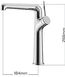 Смеситель для кухни Creavit Flow FL8500 хром купить в интернет-магазине сантехники Sanbest