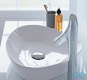 Раковина накладная Duravit Cape Cod 50 2339500000 белая купить в интернет-магазине Sanbest