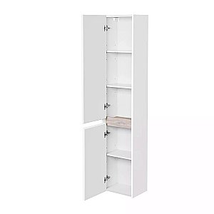 Пенал Акватон Нортон 34 белый для ванной в интернет-магазине сантехники Sanbest