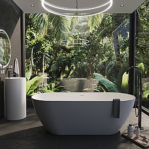 Акриловая ванна WhiteCross Tawna 165x80 0218.165080.200 белая матовая купить в интернет-магазине Sanbest