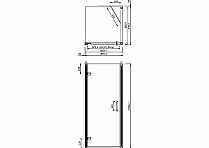 Душевой уголок Burlington C21/C14 90x90 стекло прозрачное/профиль хром купить в интернет-магазине Sanbest