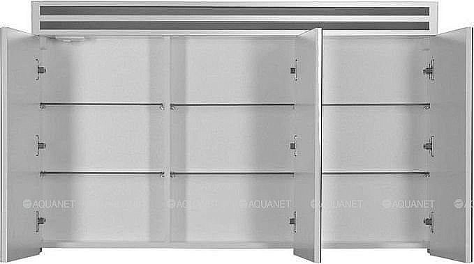 Зеркальный шкаф De Aqua Эколь 184804 90 белый купить в интернет-магазине сантехники Sanbest