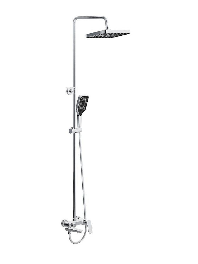Душевая система BelBagno Due DUE-VSCM-CRM хром купить в интернет-магазине сантехники Sanbest