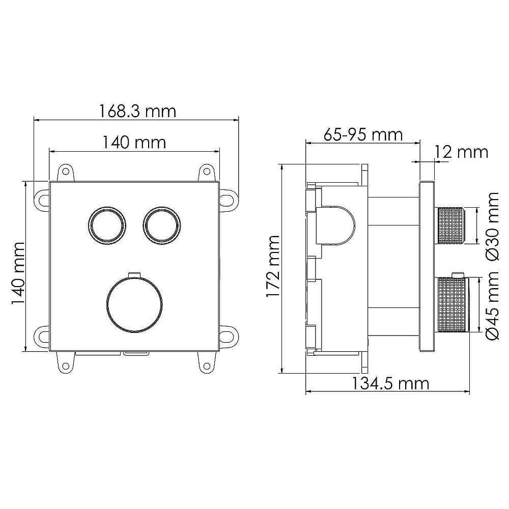 Душевая система WasserKRAFT Aisch A5548.180.259.285.194.286 Thermo золото матовое купить в интернет-магазине сантехники Sanbest