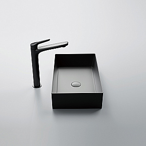 Раковина Abber Rechteck 60 AC2220MB черная матовая купить в интернет-магазине Sanbest