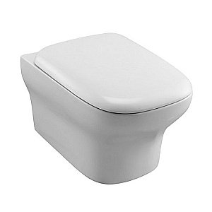 Унитаз подвесной Jacob Delafon Vox E21747RU-BL безободковый, с инсталляцией, с крышкой микролифт, белый/кнопка матовая черная купить в интернет-магазине Sanbest