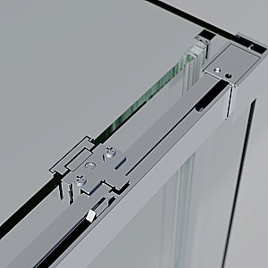 Душевой уголок Vincea Soft 2 140х90 VSR-3SO29014CL стекло прозрачное/профиль хром купить в интернет-магазине Sanbest