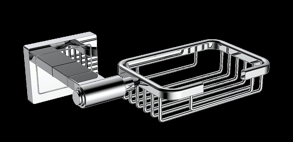 Мыльница CeramaLux Gamma 12305 хром купить в интернет-магазине сантехники Sanbest