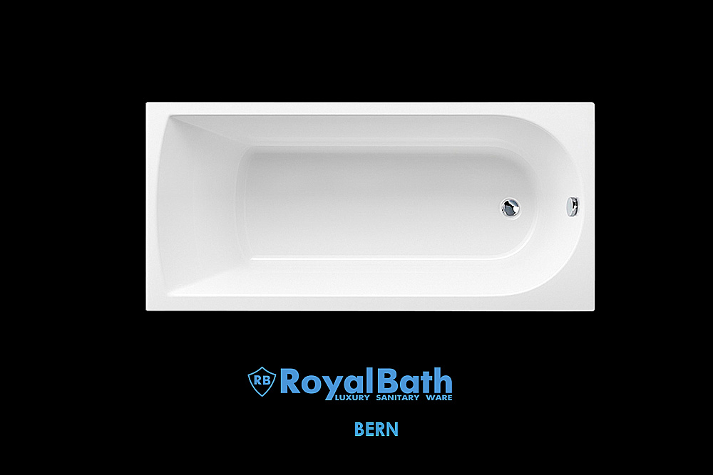 Акриловая ванна Royal Bath BERN RB974102 180x70 белый купить в интернет-магазине Sanbest