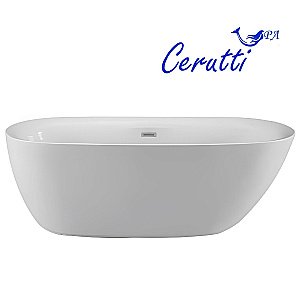 Ванна акриловая CeruttiSPA COMO CT9901 160х75 белая купить в интернет-магазине Sanbest