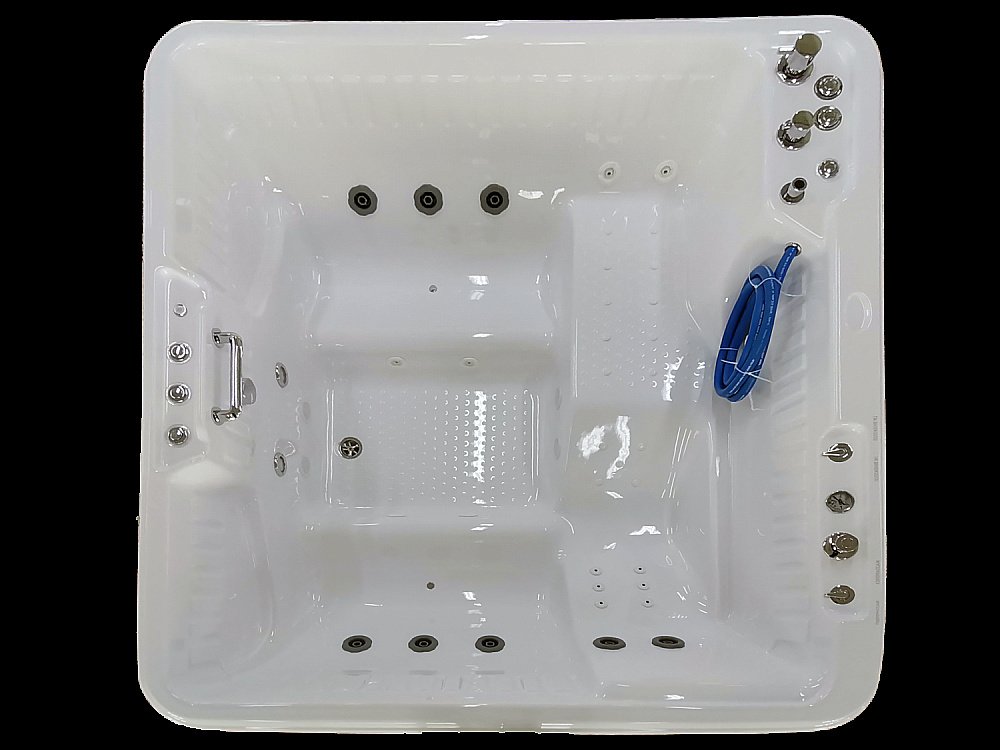 Минибассейн Радомир Цезарь Platinum 188х174 белый купить в интернет-магазине Sanbest