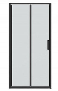 Душевая дверь Bravat BLACKLINE BD100.4121B купить в интернет-магазине Sanbest