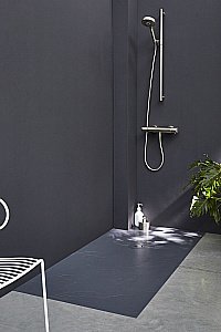 Душевой поддон Jacob Delafon SINGULIER E67013-NAD 120x80 серй сланец купить в интернет-магазине Sanbest