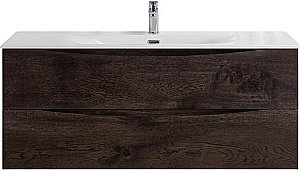 Тумба с раковиной BelBagno MARINO-CER-N-1200-2C-SO-RNG-P Rovere Nature Grigio для ванной в интернет-магазине Sanbest