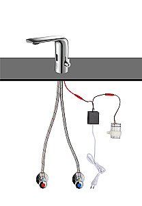 Смеситель для раковины Rush Tinos TI3732-11 хром купить в интернет-магазине сантехники Sanbest