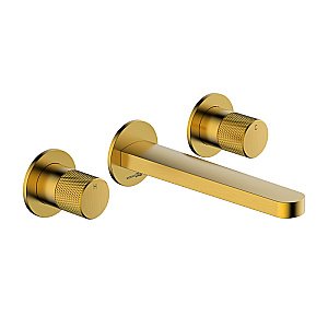 Смеситель для раковины WasserKRAFT Schunter 8245 золото матовое купить в интернет-магазине сантехники Sanbest