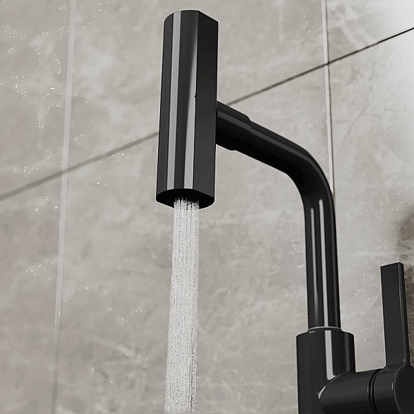 Смеситель для кухни Rush Tinos TI3732-17Black черный матовый купить в интернет-магазине сантехники Sanbest