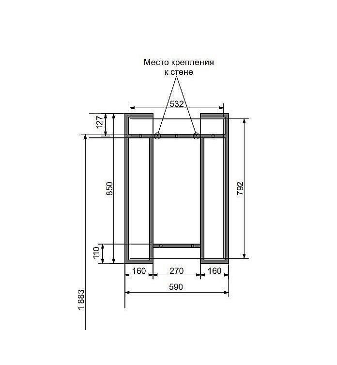 Зеркало Эстет Comfort Loft в ванную от интернет-магазине сантехники Sanbest