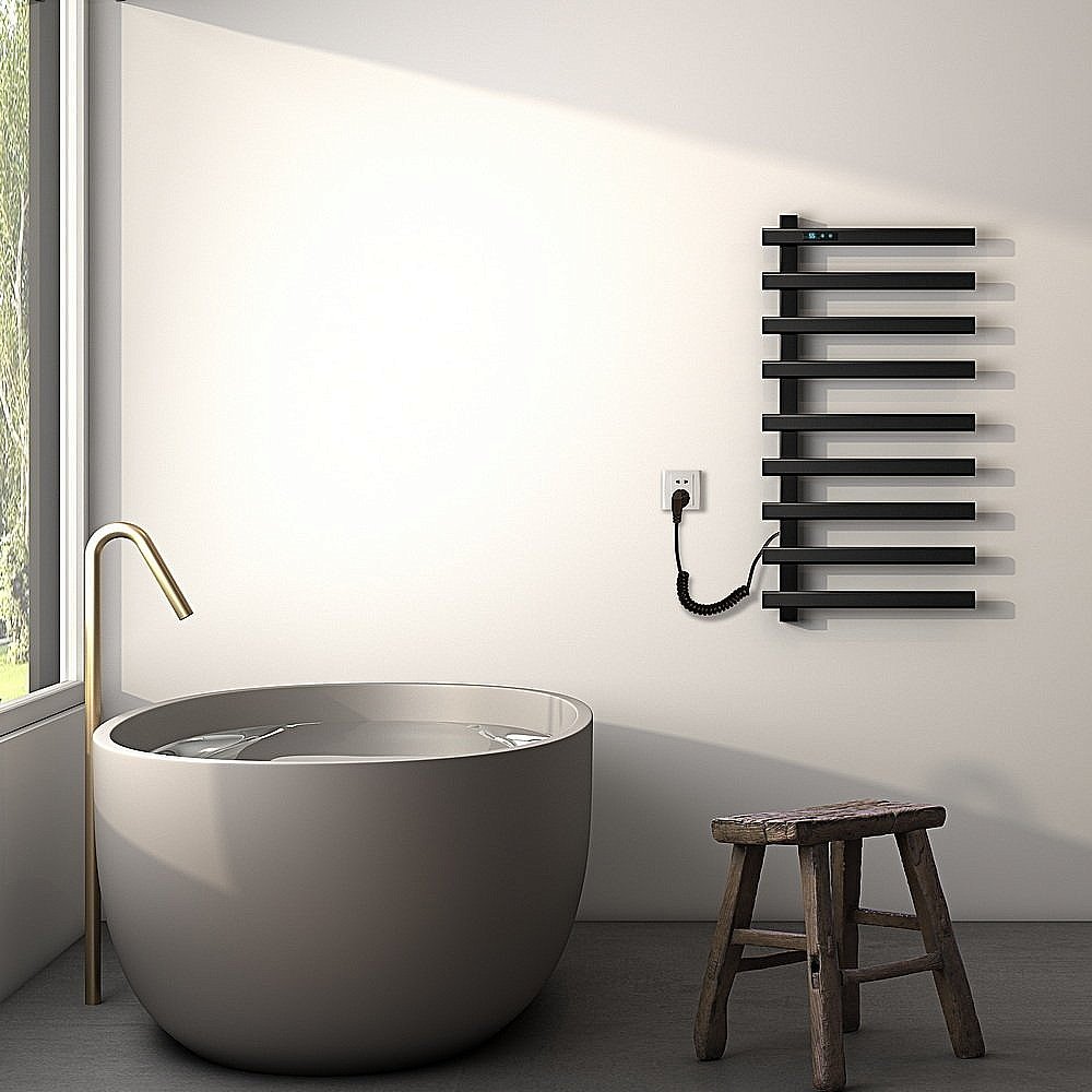 Полотенцесушитель Black&White Moon N-355B купить в интернет-магазине сантехники Sanbest