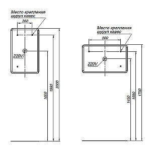 Зеркало Aquanet Ирис 50 326446 в ванную от интернет-магазине сантехники Sanbest