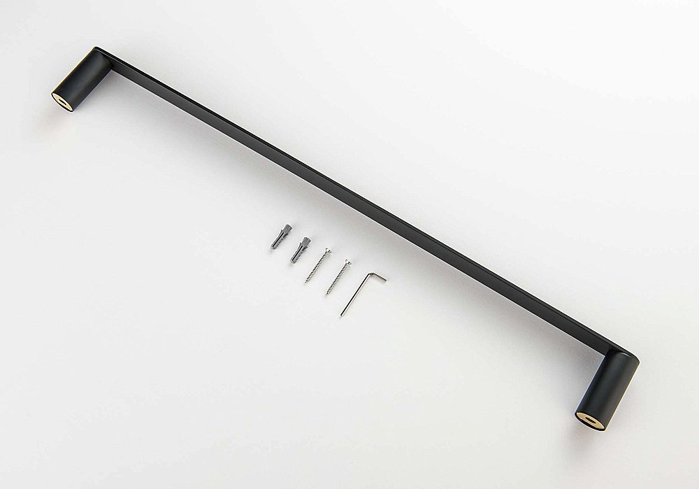 Полотенцедержатель Aquatek Лира AQ4414MB 60 черный матовый купить в интернет-магазине сантехники Sanbest