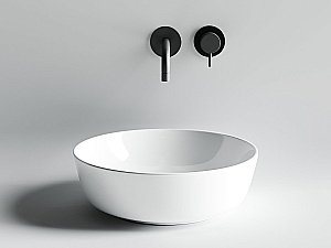 Раковина накладная Ceramica Nova Element CN6013 41 белая купить в интернет-магазине Sanbest