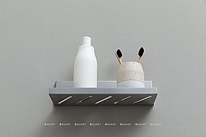 Полка Aquanet Магнум 30х80 334113 сталь брашированная купить в интернет-магазине сантехники Sanbest