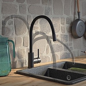 Смеситель для кухни Iddis Kitchen 360 K36BLJ0i05 купить в интернет-магазине сантехники Sanbest