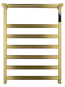 Полотенцесушитель электрический WONZON & WOGHAND FRANKFURT, Брашированное золото (WW-A1026-BG) купить в интернет-магазине сантехники Sanbest