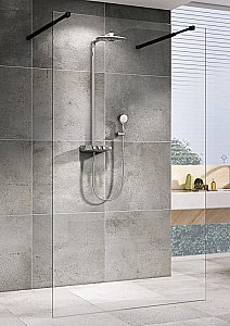 Душевое ограждение Abber Immer Offen AG68120B8 120 купить в интернет-магазине Sanbest