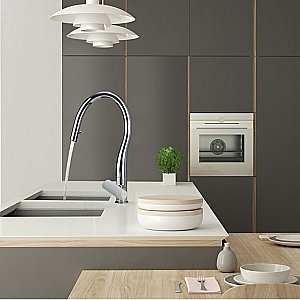 Смеситель для кухни PAINI Nove 09CR591D хром купить в интернет-магазине сантехники Sanbest