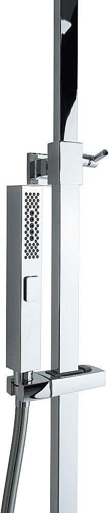 Душевая система Allen Brau Infinity 5.21012-BN никель брашированный купить в интернет-магазине сантехники Sanbest