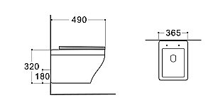 Унитаз с инсталляцией Aquatek Амадео SET AQUATEK АМАДЕО cm-010 4в1 с кнопкой хром глянцевый, с крышкой микролифт, безободковый купить в интернет-магазине Sanbest