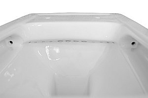 Унитаз подвесной Azario Pavia AZ-2142 белый безободковый, с крышкой микролифт купить в интернет-магазине Sanbest