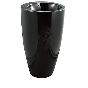 Раковина напольная Ceramalux N 49 В133В черная купить в интернет-магазине Sanbest