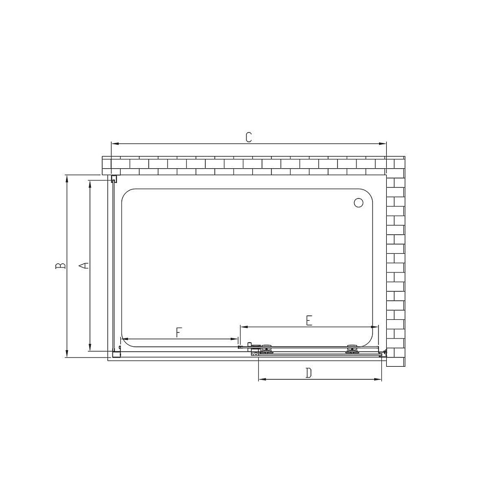 Душевой уголок Vincea SOFT VSR-3SO 120x90 черный/прозрачное купить в интернет-магазине Sanbest