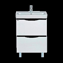 Тумба для раковины напольная Misty Венера 55 комбинированная купить в интернет-магазине сантехники Sanbest