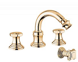 Смеситель для биде Cezares APHRODITE-BBS2-03/24-O золото купить в интернет-магазине сантехники Sanbest