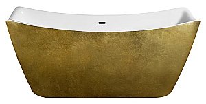 Ванна акриловая Lagard Meda lgd-mda-tg 170х78 белая,золото купить в интернет-магазине Sanbest
