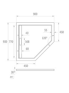 Душевой поддон Weltwasser WW TRP STONE WT 90x90 10000004363 белый купить в интернет-магазине Sanbest