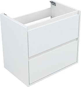 Тумба с раковиной Aquanet Милан 336368/330430 70 белый глянец для ванной в интернет-магазине Sanbest