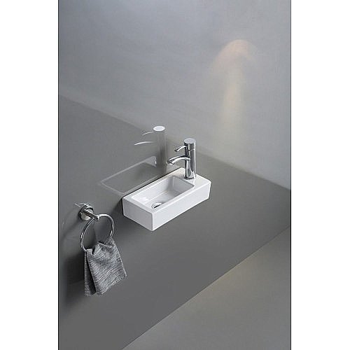 Раковина Gid 36,5 N9272 61105L/61105R белая купить в интернет-магазине Sanbest