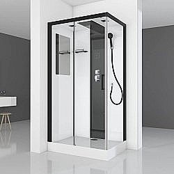 Душевая кабина Black&White Galaxy G8800 110x80 купить в интернет-магазине Sanbest