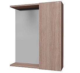 Зеркало со шкафом Grossman Юнит 60 2060112 кадена вуд в ванную от интернет-магазине сантехники Sanbest